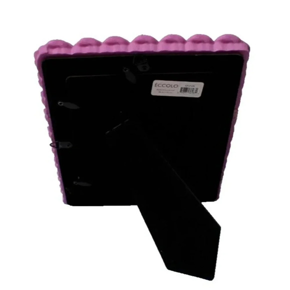 New Purple Birthday Cake Icing Girly Decorated Picture Frame Room Home Decor 5x7 - Picture 2 of 2